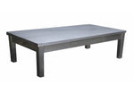 Vintage Original Steel metal furniture-  Retro - Tanker Coffee Table - Circa 1950 - 18"H x 60"W x 30"D