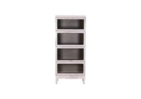 Vintage Original Steel metal furniture-  Retro Lawyer's  Bookcase 4 Tier - Circa 1950